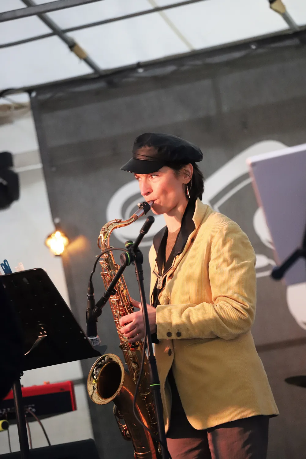 Saxophoniste invité avec Franquette aux Molières