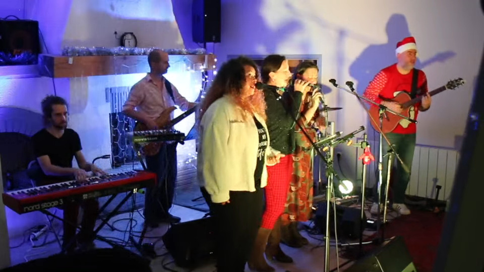 Franquette en concert lors de Noël Franquette à Gardouch